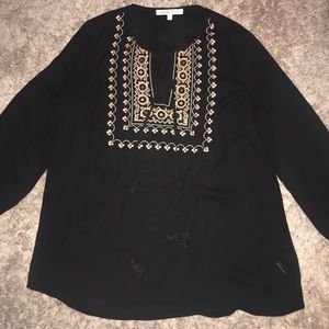 Blouse with string tassels and beautiful design